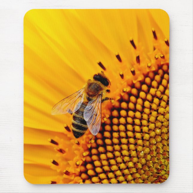HONEY BIES (SONNENBLUME) MOUSEPAD (Vorne)