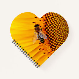HONEY BIES (SONNENBLUME) NOTEBOOK NOTIZBUCH