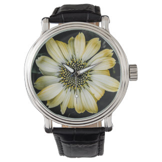 Honey Blossom Gelbblütenblume Armbanduhr