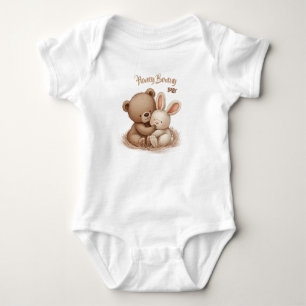 Honey Bonny Baby – Babybär & Häschen Strampler