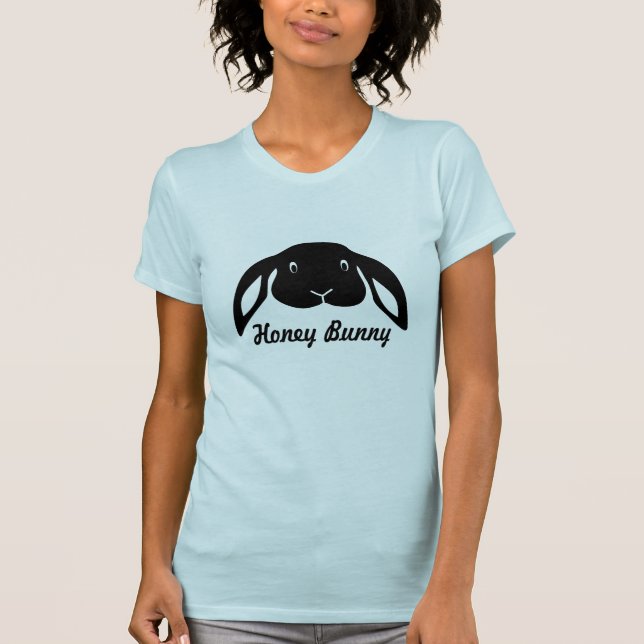 honey bunny hare rabbit T-Shirt (Vorderseite)