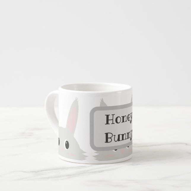 Honey Bunny Niedlich Specialty Tasse personalisier (Vorderseite Links)