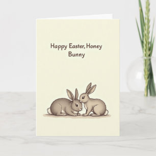 Honey Bunny Osternkarte Karte