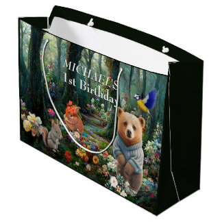Honey Bunny und Boo Bear Große Geschenktüte
