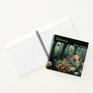 Honey Bunny und Boo Bear Notizbuch