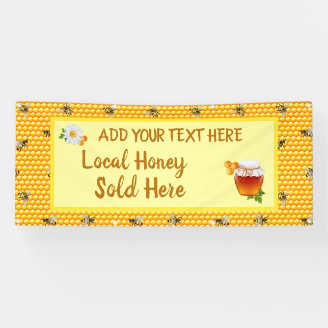 Honey Business Local Honey hier verkaufen Banner (Horizontal)