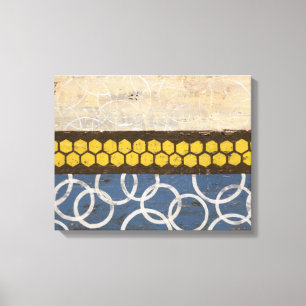 Honey Comb Abstrakt I Leinwanddruck