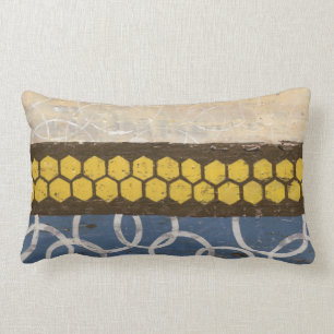 Honey Comb Abstrakt I Lendenkissen
