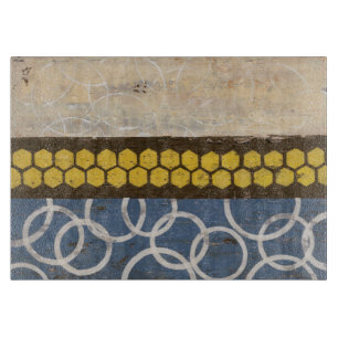 Honey Comb Abstrakt I Schneidebrett