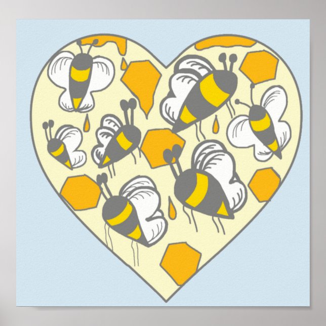 Honey Comb Poster (Vorne)