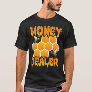 Honey Dealer Honeycomb Biene Bienenstockbiene Bien T-Shirt