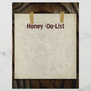 Honey-Do-List-Letterhead-Geschirr