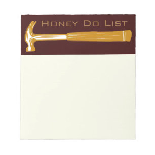 Honey Do List Notizblock