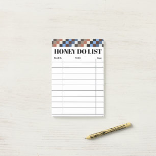 Honey-Do-Liste für Heim- und Familientätigkeiten B Post-it Klebezettel