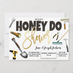 Honey Do Paare Dusche Einladung