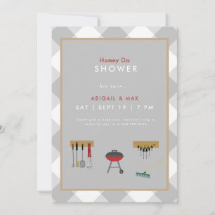 Honey Do Paares Polterabend III Einladung