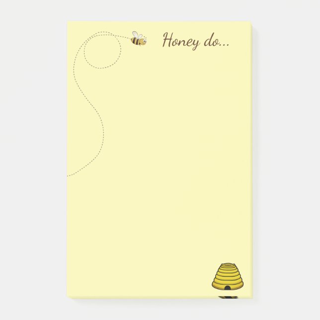Honey Do Post-it Klebezettel (Vorderseite)
