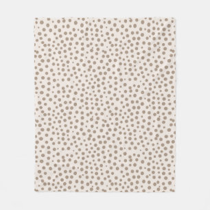 Honey Dots Fleecedecke