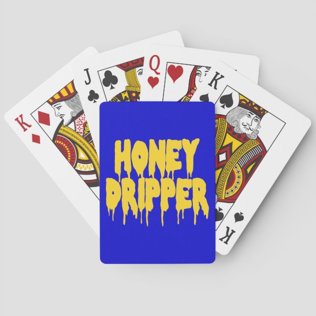 Honey Dripper Spielkarten (Rückseite)