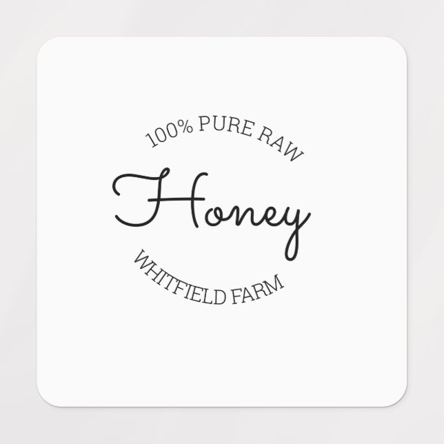 Honey Etiketten (Design 1)
