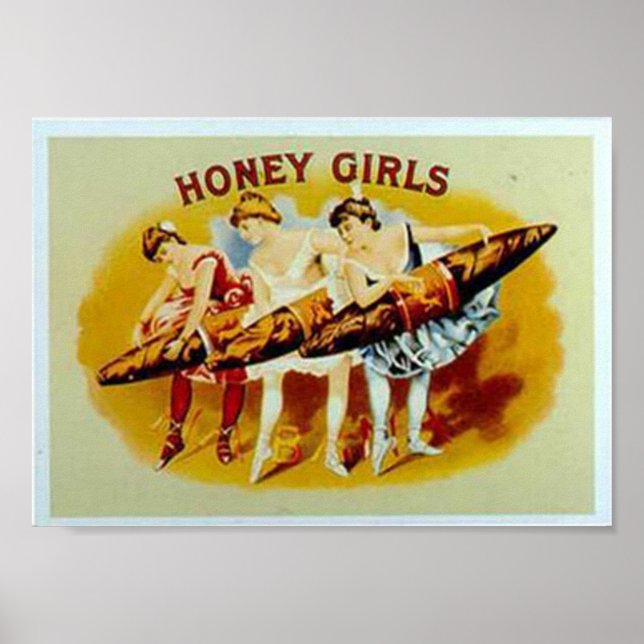 Honey Girls Cigars Poster (Vorne)