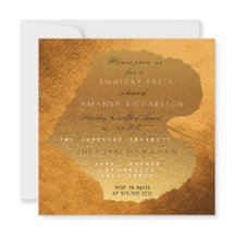 Honey Gold Herbst Golden Blätter Geburtstag