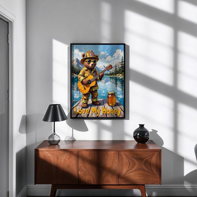 Honey Harmony Bear Poster (Von Creator hochgeladen)