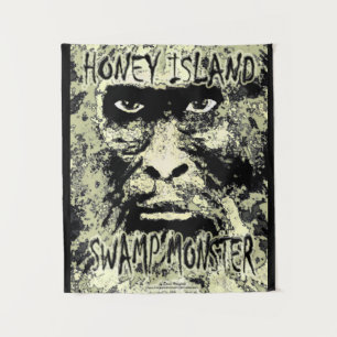 Honey Island Swamp Monster Teppich Wandteppich