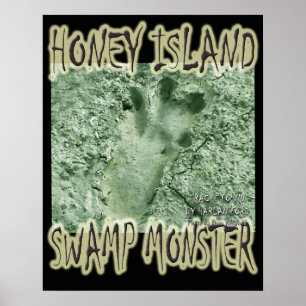 Honey Island Swamp Monster Track Poster