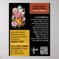 Honey Jar - Beeyard, Honigfarm Advertising