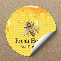 Honey Jar Fresh Bee & Honeycomb Apiary Beekeeper