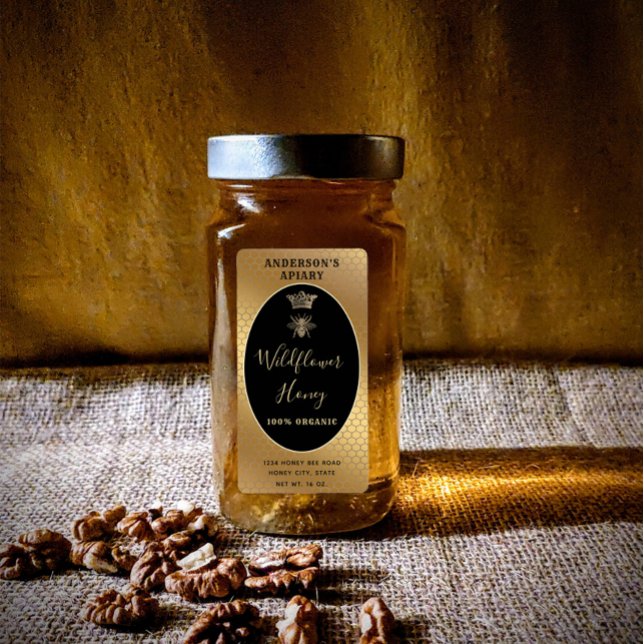 Honey jar, moderne Schriftkönigin (Von Creator hochgeladen)