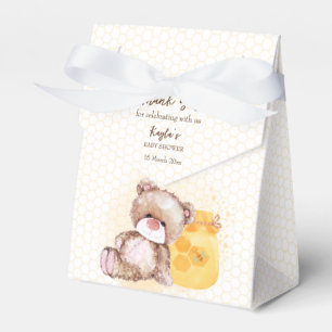 Honey Jar Teddy Bär warten Baby Dusche Geschenkschachtel