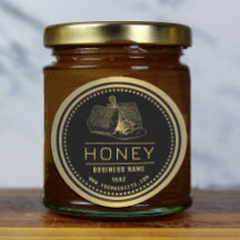 Honey Label Black Gold | Honiglogo