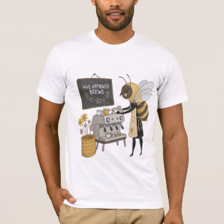 Honey Latte Craftmaster: Barista Bee & Blume Espr T-Shirt