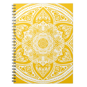 Honey Mandala Notizblock