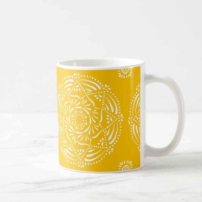 Honey Mandala Tasse (Rechts)