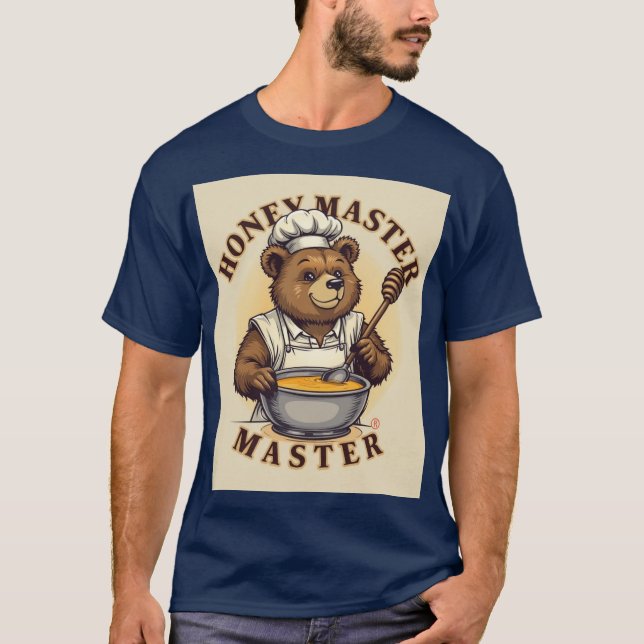 Honey Master Funny - Humoriert T-Shirt (Vorderseite)