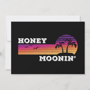 Honey Moonin Beach Honeymoon Vacation Men Co Einladung
