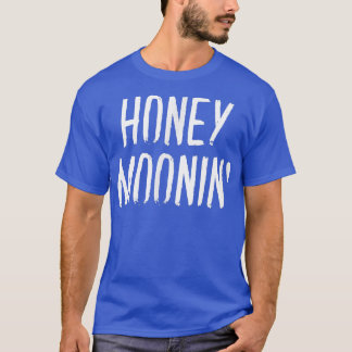 Honey MooninCool Vintage Paare Matching Honeymoo T-Shirt