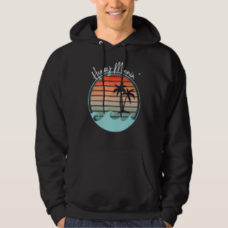 Honey Moonin'Honeymoon Vintag nur verheiratet Coup Hoodie