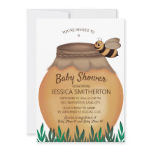Honey Pot and Honeybee Girl Boy Baby Shower