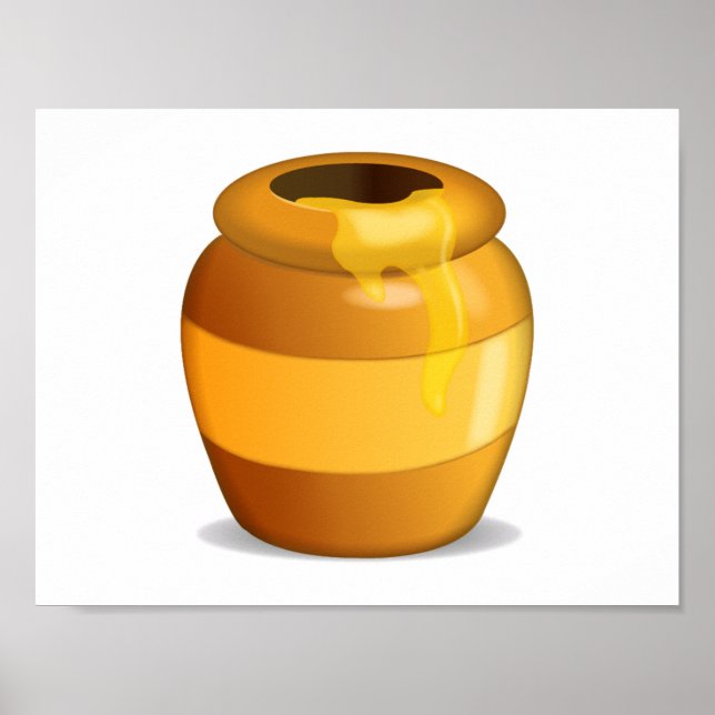 Honey Pot - Emoji Poster (Vorne)