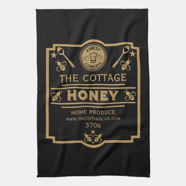 Honey Seller Geschirrtuch (Vertikal)