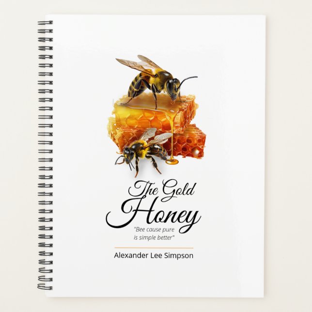 Honey Seller - Imker Planer (Vorderseite)