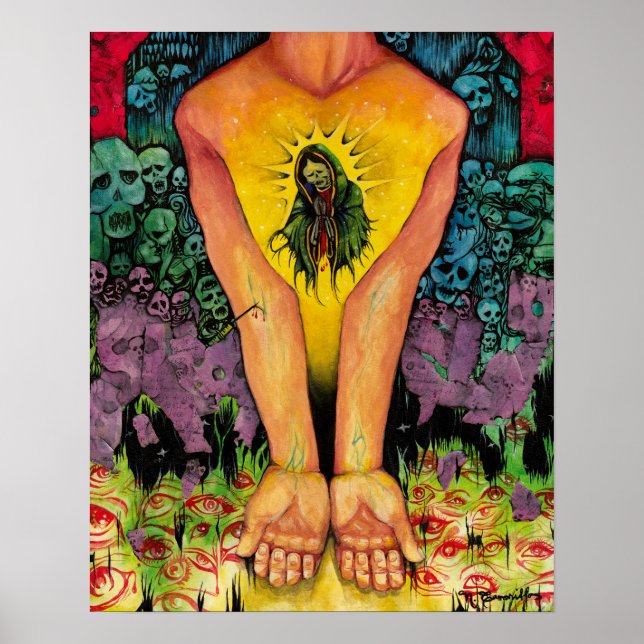 "Honey" Serie DRUCKEN Poster (Vorne)