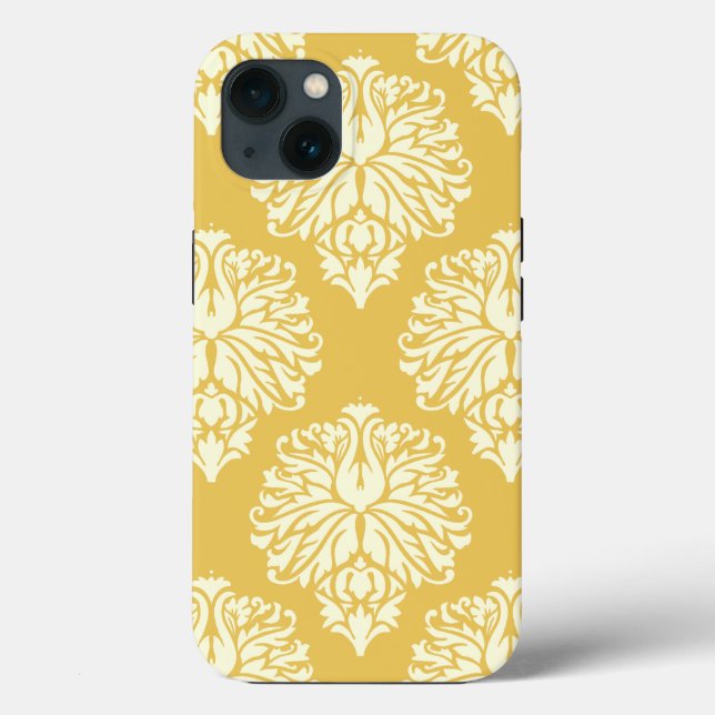 Honey Southern Hütte Damask Case-Mate iPhone Hülle (Rückseite)
