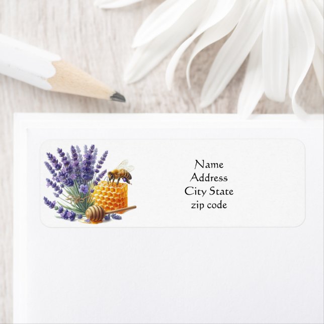 Honey Sweet Beet Return Address Label (Insitu)