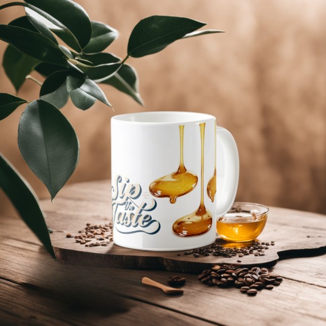 Honey Tropfen and Splash Tasse: Eine Symphonie der Kaffeetasse (Von Creator hochgeladen)