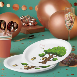 Honeybee Baby Shower Paper Teller